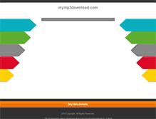 Tablet Screenshot of mymp3download.com